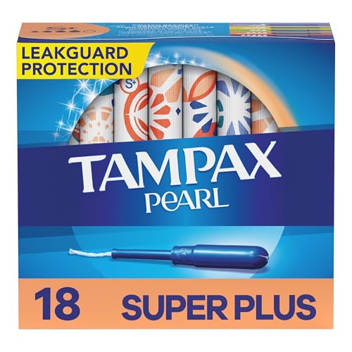 Tampax Pocket Radiant Plastic Regular/Super Tampons 18 count