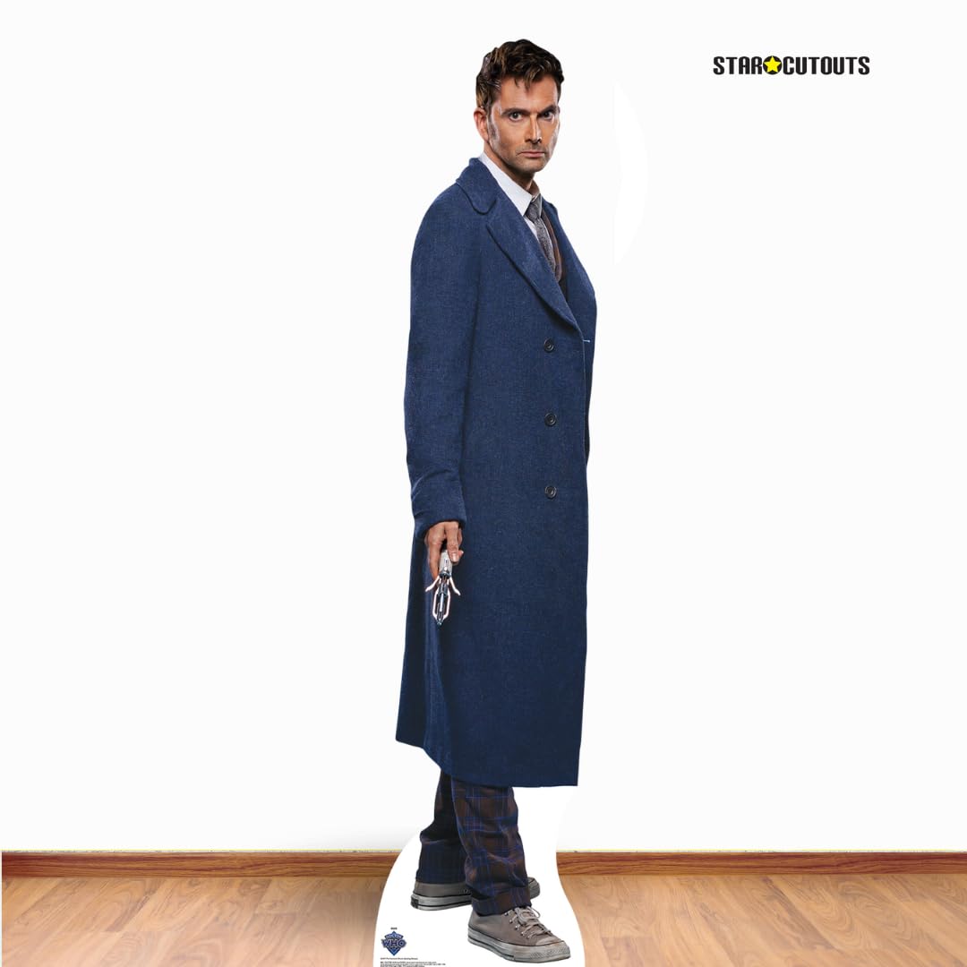 Star Cutouts SC4471 - Sagoma in cartone di Doctor Who David Tennant con mini