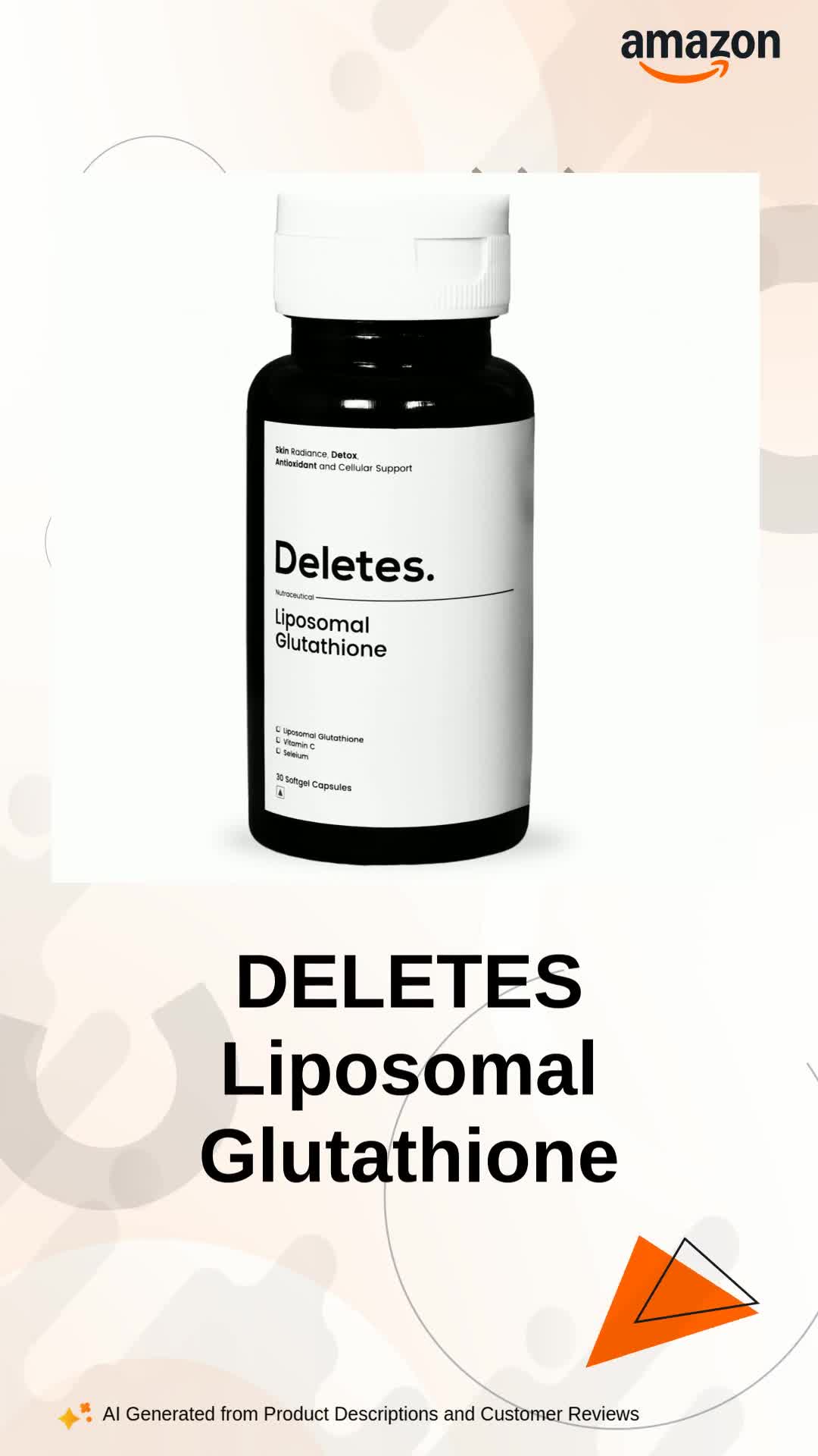 deletes glutathione Watch DELETES Liposomal Glutathione on Amazon Live