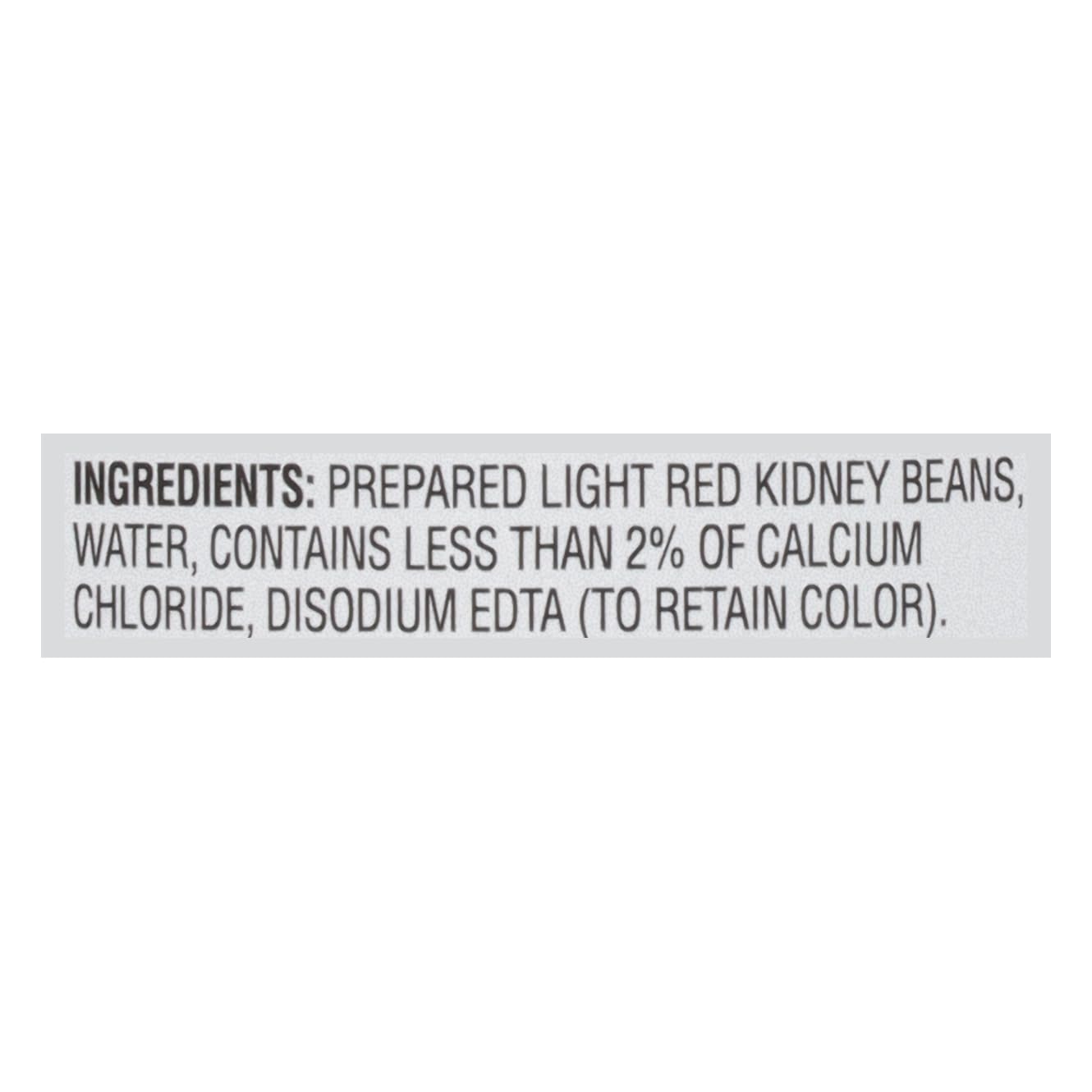Joan of Arc Beans, No Salt Added, Light Red Kidney Beans, 15.5 Ounce (Pack of 12)