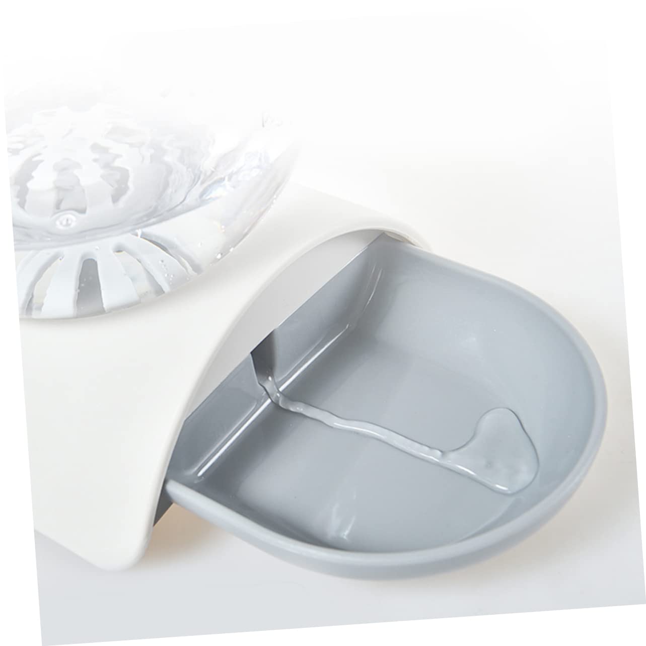 iplusmile Automatischer Wasserspender Für Haustiere Aus Abs Und Kunststoff Großer Fassungsvermögen Siphonprinzip Für Einfache Wasserabgabe Geeignet Für Hunde Und Katzen Leicht Zu