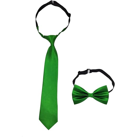 Micro Polyester Satin Baby Necktie Set 5inch