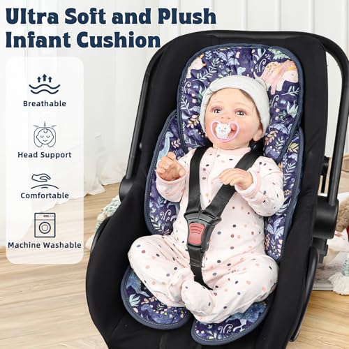 Pack Pea Pod Soporte Cabeza Bebé y Bolsa Para Coche Cuna miniatura 4