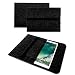 Produktbild UC-Express Laptop Schutz Tasche Sleeve Hülle Filz Notebook Schutzhülle Tablet Ultrabook MacBook Cover Laptop Case, Notebook:HANNSpree HANNSPad Poseidon 11.6, Farbe:Dunkel Grau