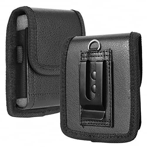 FZXSOGY Cell Phone Holster Case with Belt Clip for Samsung Galaxy Z Flip / Galaxy Z Flip 5G / Galaxy Z Flip 3 / Galaxy Z Flip3 5G / SM-F700 / SM-F707 / SM-F711, for Motorola Razr 2019 / Razr 5G