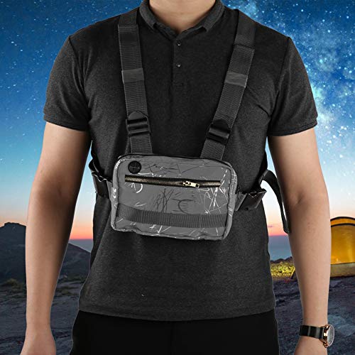 Mannen Heuptas, Yevenr Multifunctionele Mannelijke Borsttas Duurzame Mannen Tas Mode Vest Borst Rig Tas Mannelijke… - Image 3