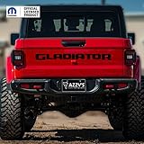 Jeep Gladiator Tailgate Emblem Kit - Black (Matte)