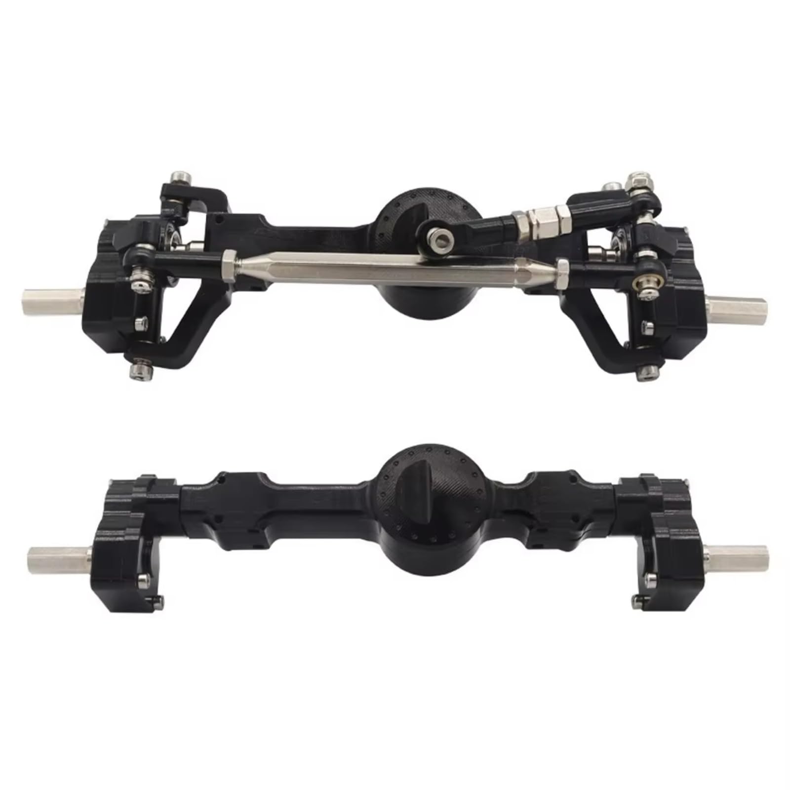 Compatibile Con MN D90 Per MN-90 MN96 Per MN98 Per MN99S MN45 1/12 Accessori Per Auto RC Assale A Portale Anteriore E Posteriore In Metallo Accessori