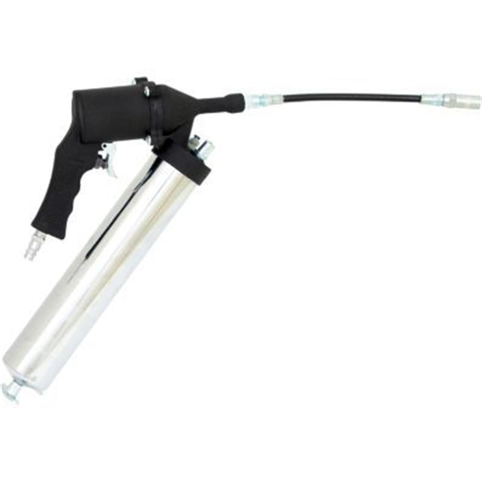 KS TOOLS - 515.3900 - Pistolet à graisse pneumatique - Contenance 400 mL - Design ergonomique pour un travail à une main