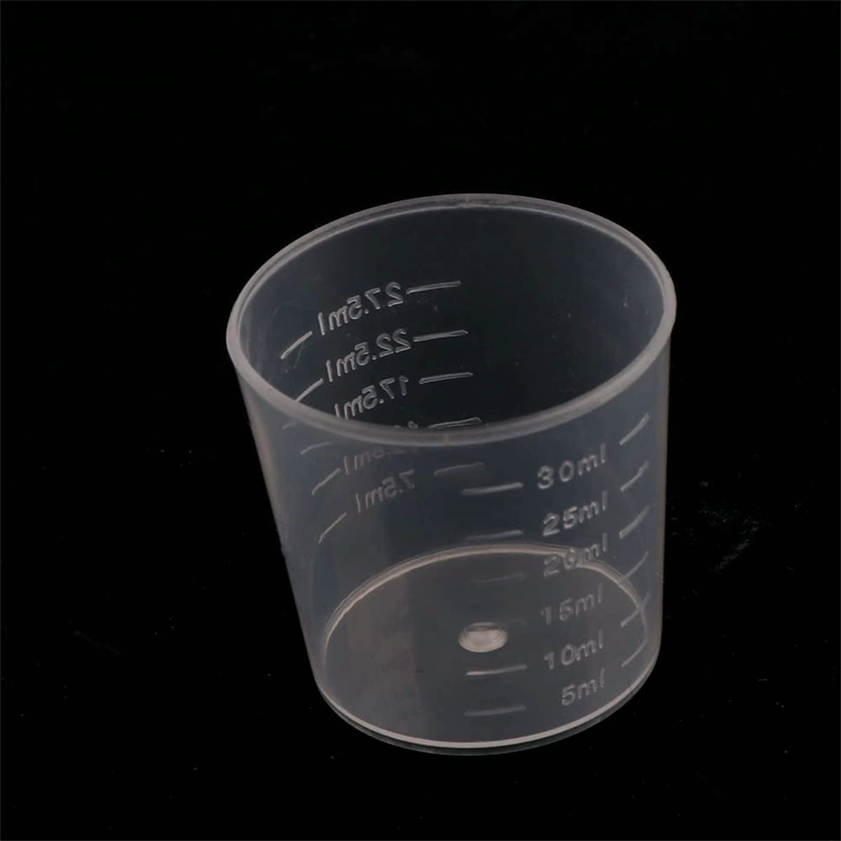 50 PCS 30ml Transparent Plastic Mixing Cups - Reusable Measuring Jugs for Resin, Paint, and Epoxy Mixing(50Pcs 30ml)