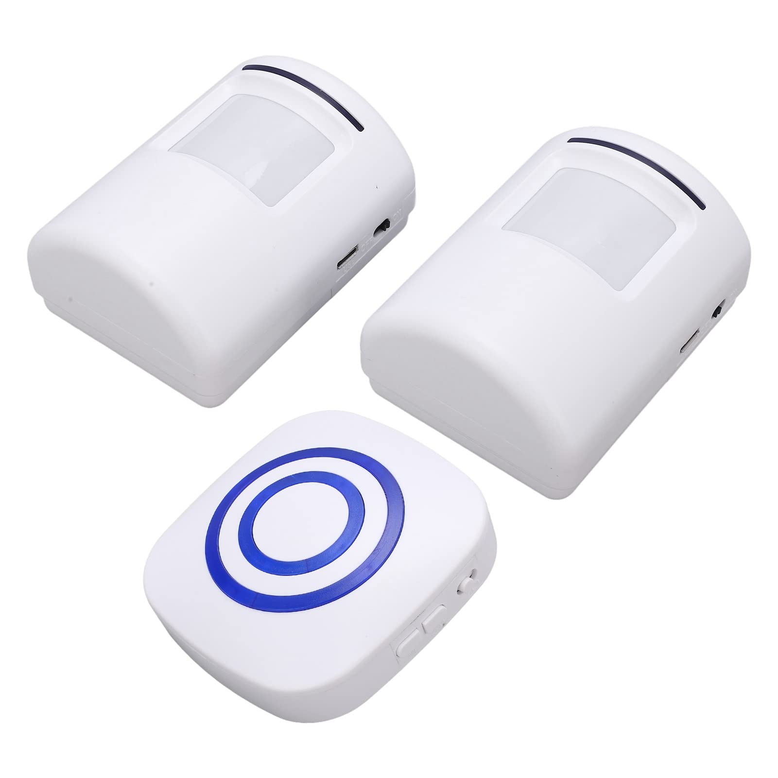 Dioche Motion Sensor Alarm, Driveway Alarm Outside, Doorbell Alarm Motion Sensor Detector Alert with 2 Sensor and 1 Receiver 38 Melodies for Home Office Store(US Plug)-image-10
