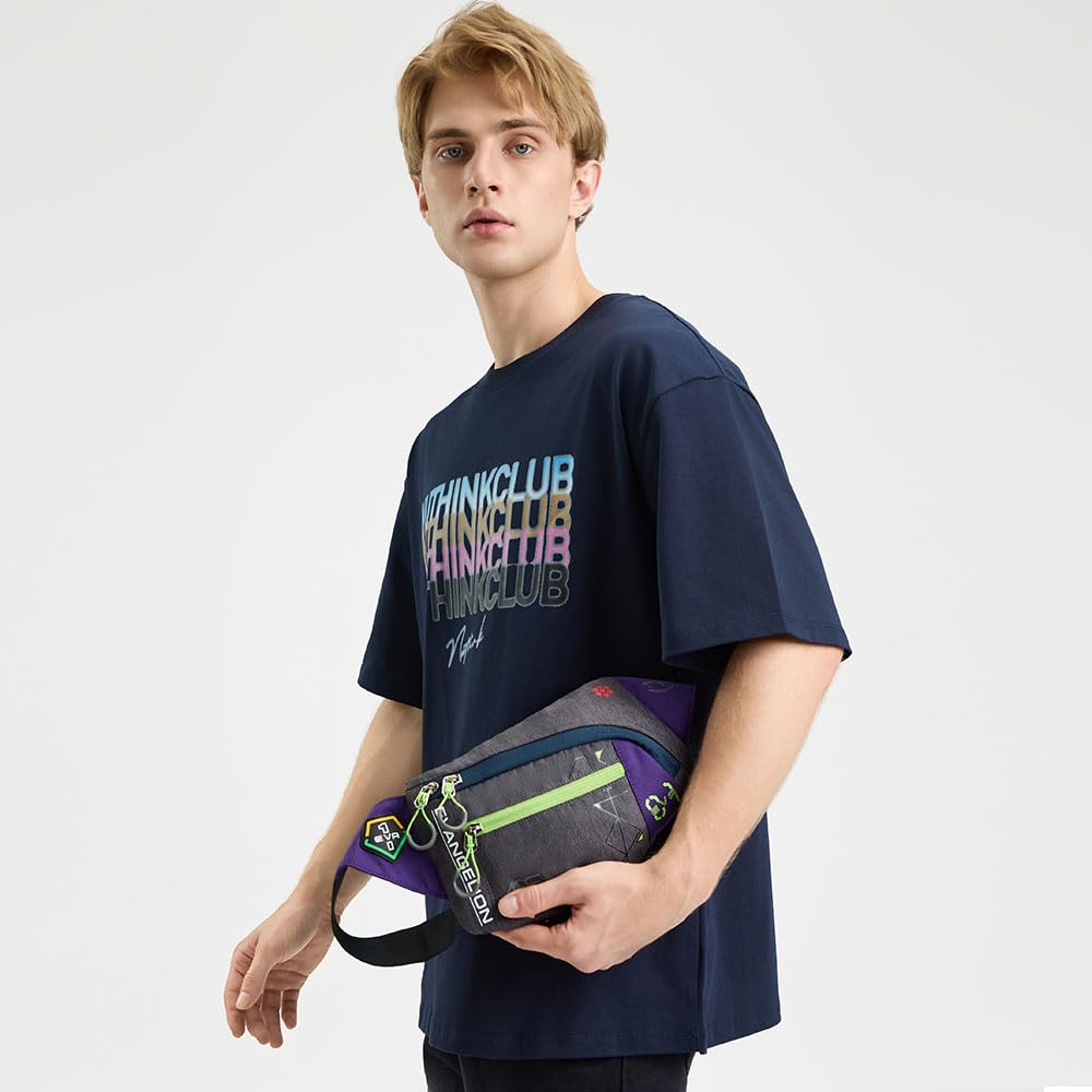 FX Creations Evangelion Borsa Tracolla Uomo Unisex