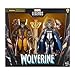 Marvel Legends Series Wolverine and Lilandra Neramani, 50th Anniversary Comics Collectible 6-Inch Action Figure 2-Pack