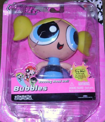 Powerpuff Girls Bobbing Head Doll Bubbles by Powerpuff Girls
