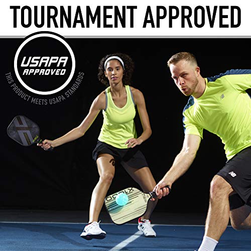 Image of Franklin Sports X-26 Indoor Pickleballs - 3 Pack, 12 Pack & 100 Pack Bulk - USAPA Approved Tournament Pickleballs - Multiple Colors