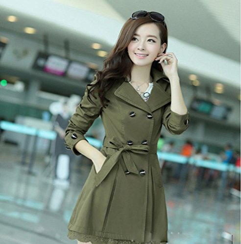 Manteau long femme dentelle GZ Slim haute couture风