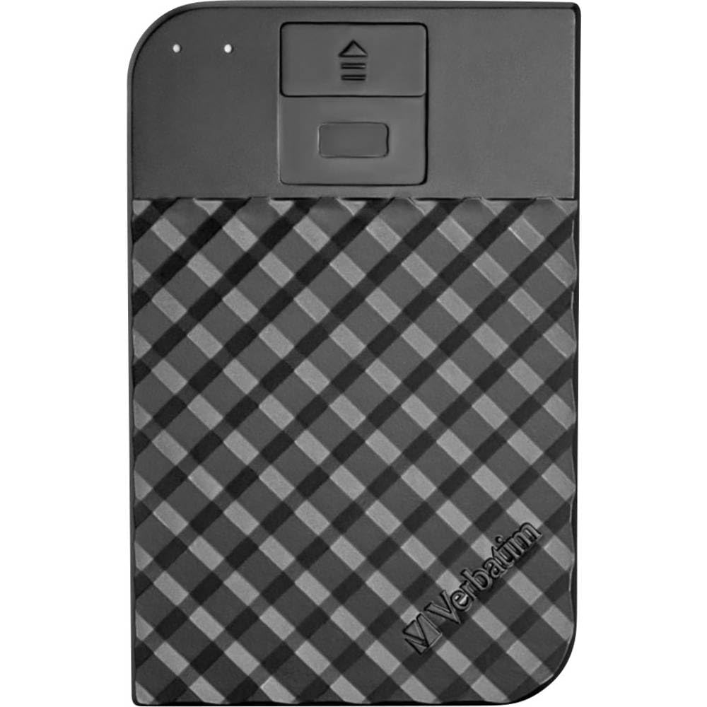 Verbatim Fingerprint Secure - Festplatte - Verschl?sselt - 2tb - Extern (tragbar) - Usb 3,1 Gen 1 (usB-C Steckverbinder) - 256-BiT-Aes (53651)