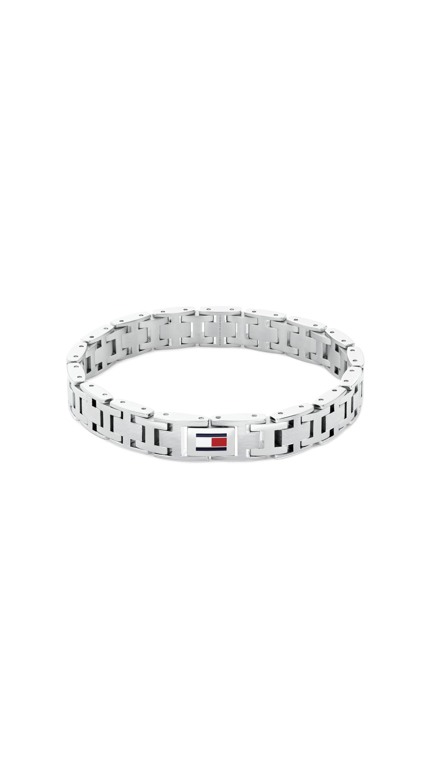 Tommy Hilfiger Men's Silver ’S Bracelet, Sports Direct