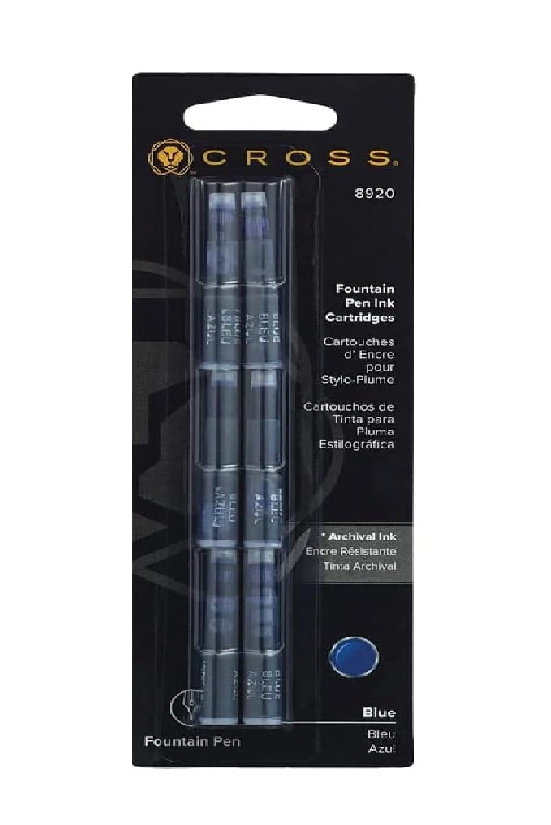 Cross Cartuchos de Tinta Cross azul VE = 6 unidades