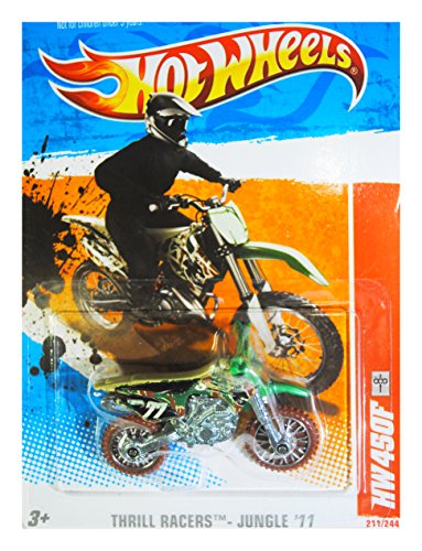Hot Wheels HW450F Jungle Dirt Bike