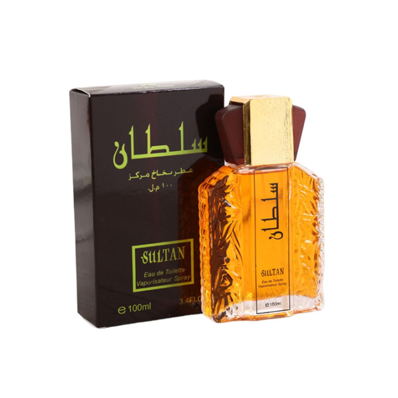 Generic Dubai Perfume for Men - Sultan Gold Perfume Oil, arabic cologne for men, Elegant & Long Lasting Scent, Arabic Perfume Oil for Men, Show Men Noble Temperament (Green)