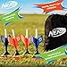 NERF Soft Tip Lawn Dart Set, Outdoor Backyard Game for Kids & Adults, Includes 4 Lawn Darts, 2 Target Rings, Storage Bag, Fun & Safe Summer Activity for Beach, Yard, Camping, Pool