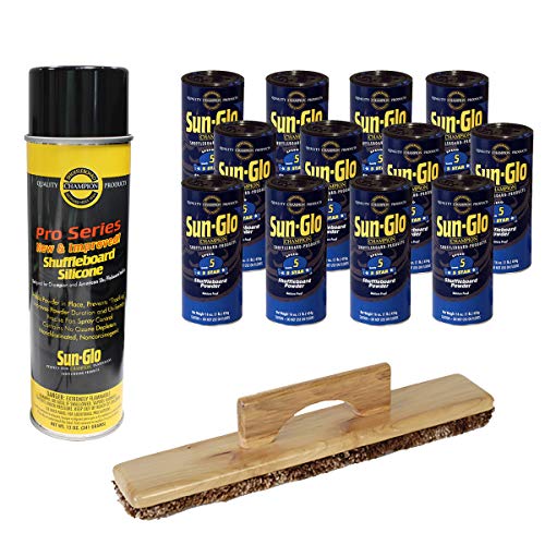 Sun-Glo 12 Cans #5 5 Star Wax, Sweep, Silicone Spray