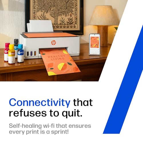 Image of HP Smart Tank 589 All-in-One WiFi Colour Printer |Up to 4000 Black & 6000 Colour Prints I Print,Scan & Copy for Home /Office