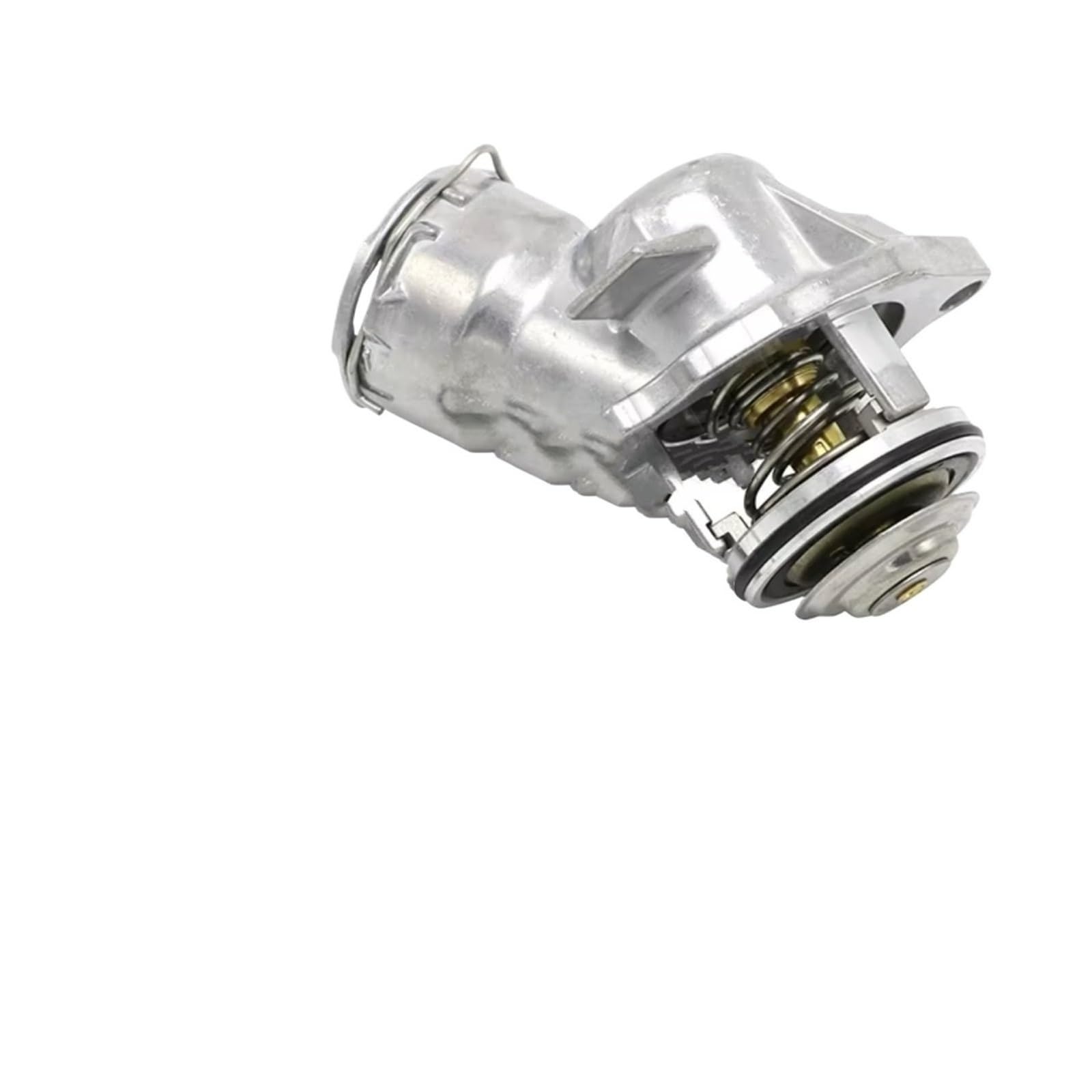 Vehicle Coolant Thermostat Compatible With Benz For C350 2006 2007 2008 2009 2010 2011 1 Pcs Engine Coolant Thermostat Housing Assembly 2722000015