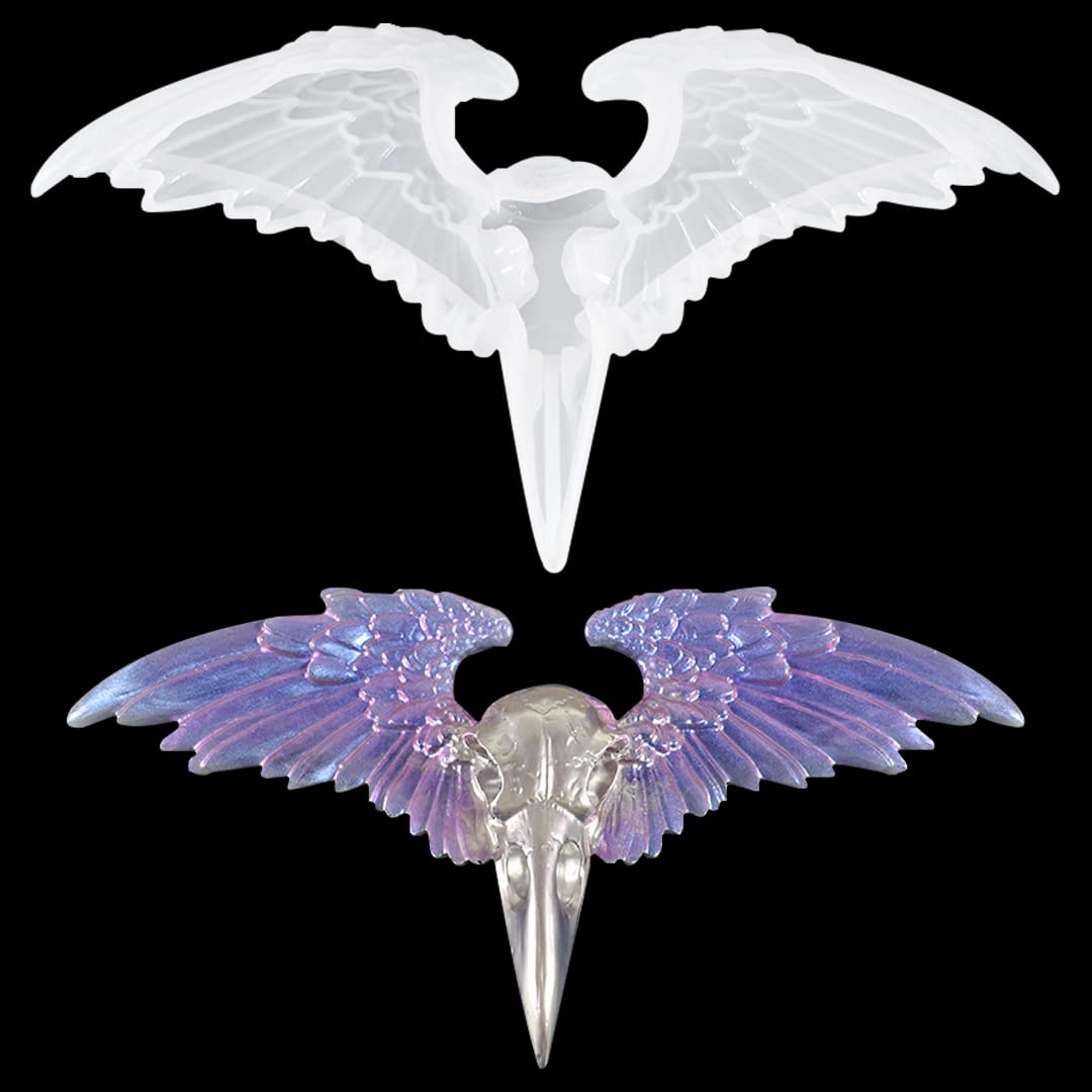 鳥の羽の置物セット 5個 Amazon.co.jp: Zayookey 羽を広げる白頭ワシ シリコンモールド 1