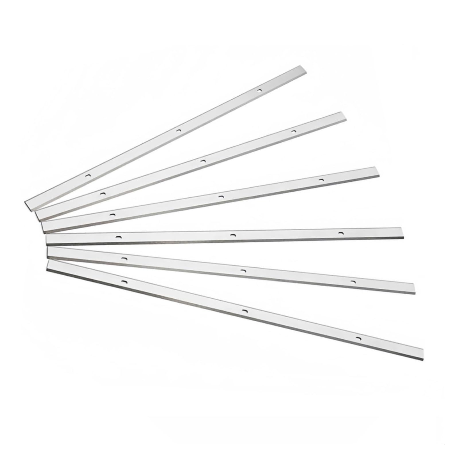 Cuchillas for cepilladora, 6 piezas, 320 x 12 x 1,5 mm, cuchilla for cepilladora de carpintería, cuchilla for cepilladora eléctrica reversible HSS for TP305 TP400LS 22-565 22-560, filos dobles