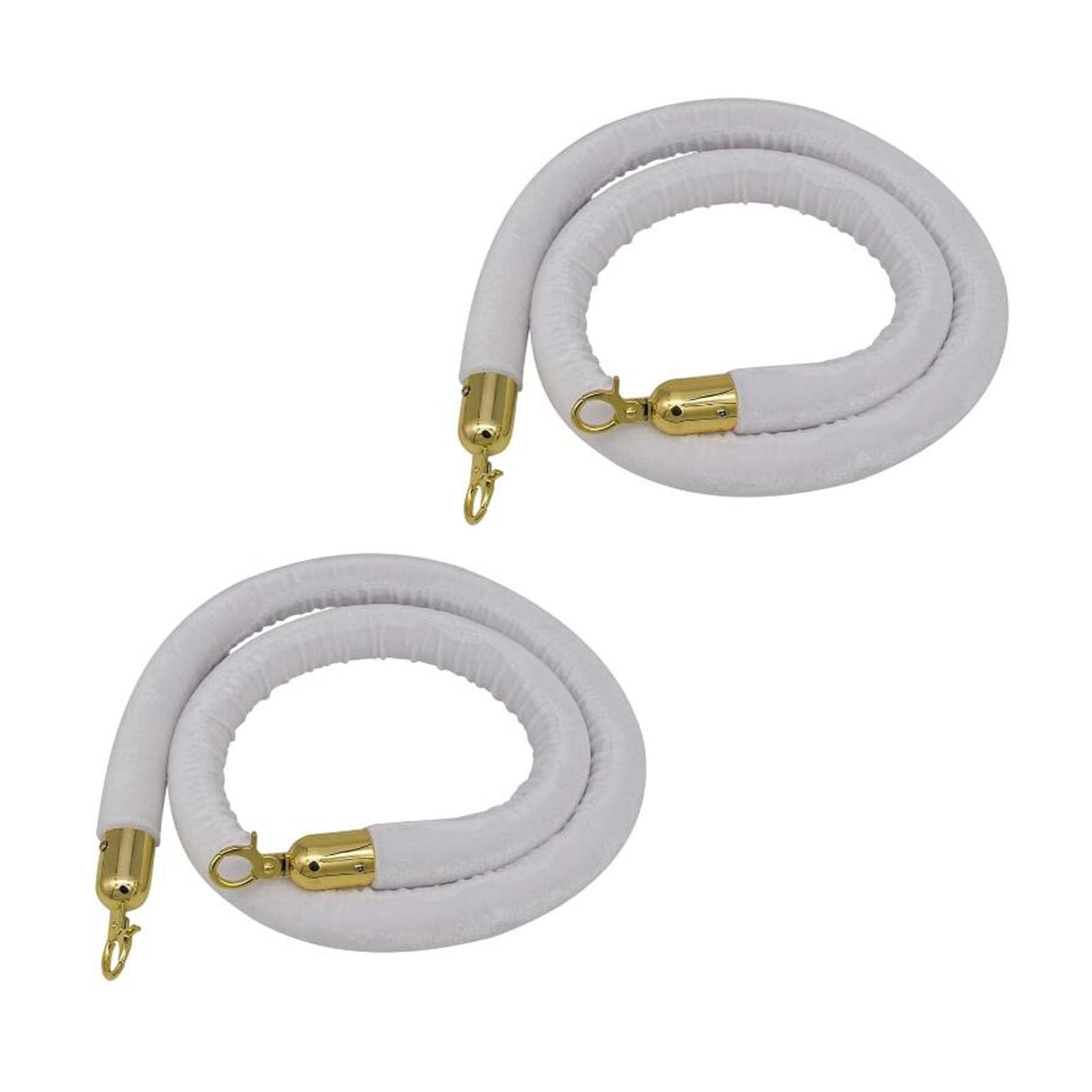 WOTZOV 8 Pack Retractable Belt Barrier Set - 250Cm/98In Queue Management For Events, Parties, Fashion Shows, Crowd Control, Stanchion Accessories, Portable, Durable, Easy Setup,2 Pack 350cm/138 in