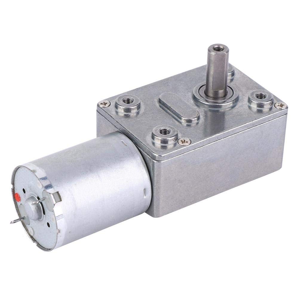 Motor de engranaje helicoidal DC12V 30RPM gran torsión para múltiples propósitos