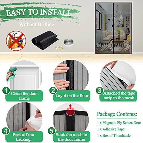 Zanzariera Magnetica per Porte, Tenda Zanzariera