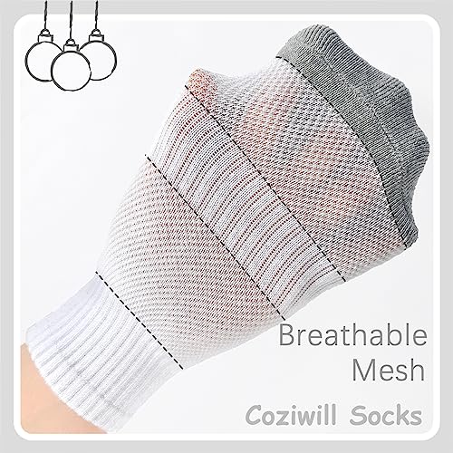 Kids Ankle Socks Boys Cushioned Athletic Crew Socks Girls Cotton Quarter Socks Sports Children Youth Women 12 Pairs3