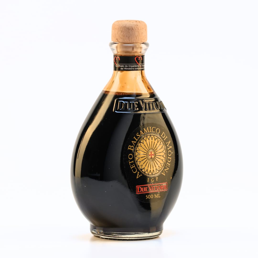 Due Vittorie - Aceto Balsamico di Modena IGP Selezione Oro – Bottiglia 500ml (1, 500 ml)
