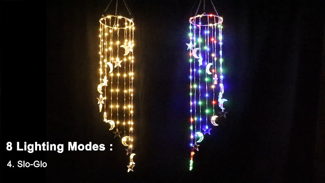 Watch Home product image Wind Chimes Outdoor Indoor LED Light on Amazon ...