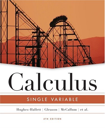 Calculus: Single Variable