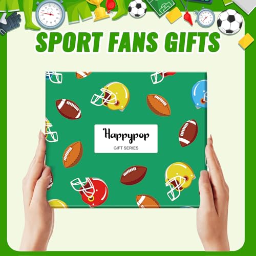 image for HAPPYPOP Football Gifts for Men Women - Gifts for Sports Fans, Youth T
