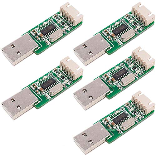 Image of AZDelivery 5 x USB to Serial Adapter with CH340 Chipset compatible with Arduino and Raspberry Pi Including E-Book!