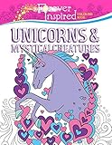 Forever Inspired Coloring Book: Unicorns and Mystical Creatures