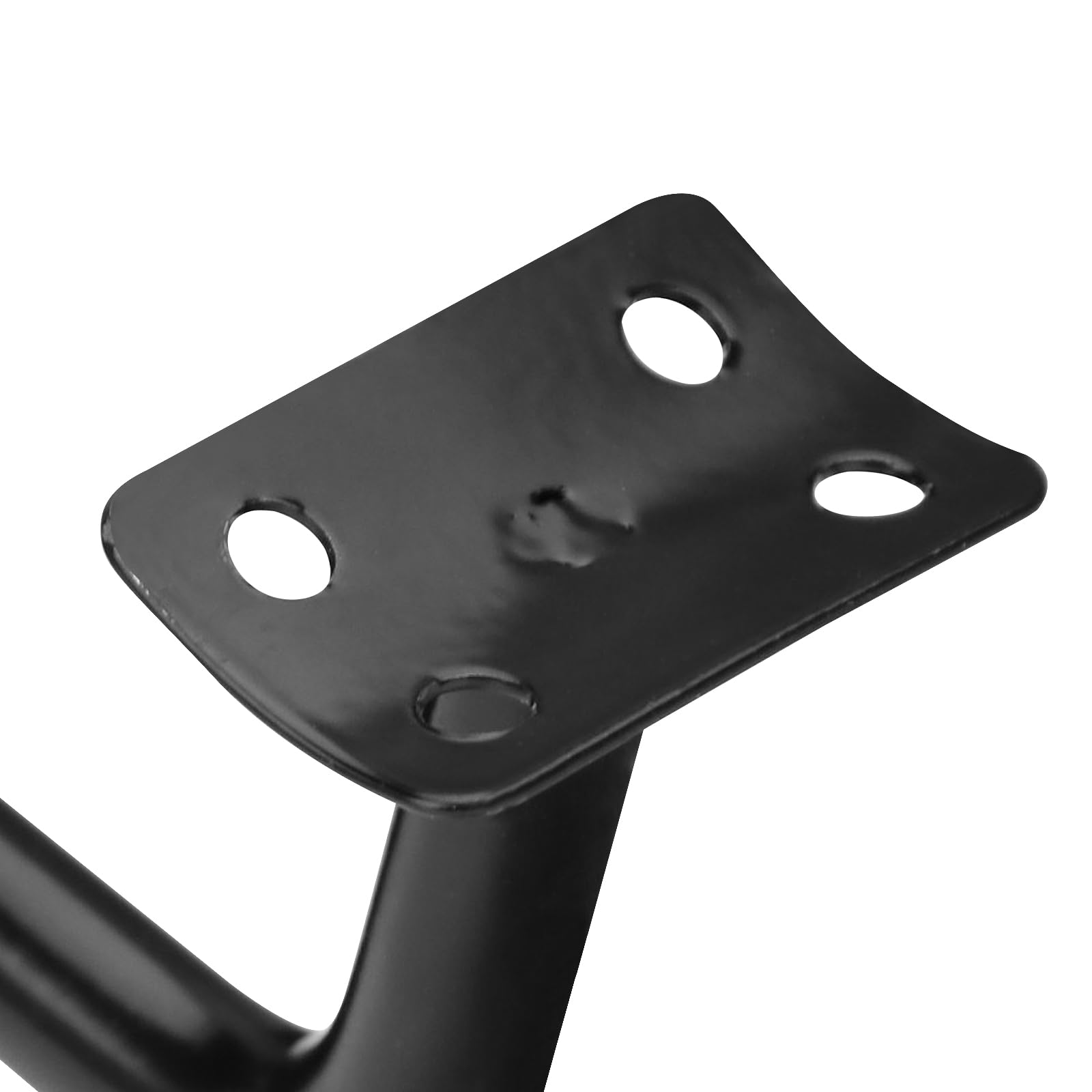 MUKSUET 6 PCS Handrail Brackets for Stairs Heavy Duty Banister Rail Brackets - Image 3