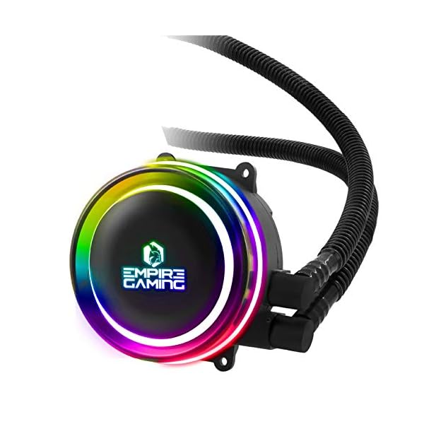 Empire Gaming – Guardian G-V10 Refrigeracion Liquida PC Gamer AIO –CPU Watercooling ARGB 3 pins 5 V -Radiador 120 mm – Ventilador PWM silencioso – Intel y AMD - Image 5