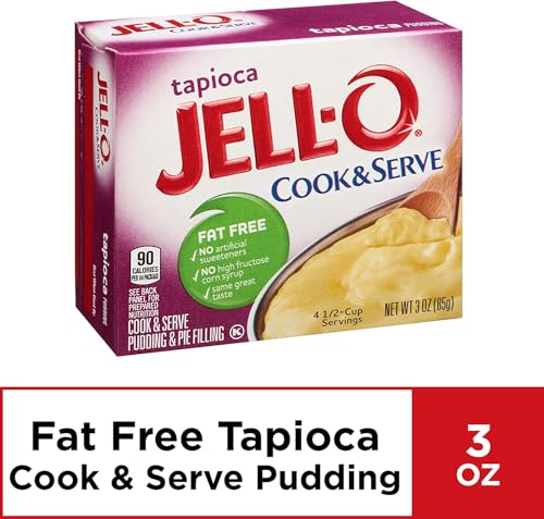 Image of Jell-O Cook & Serve Pudding Variety - Butterscotch & Tapioca (Variety Pack)
