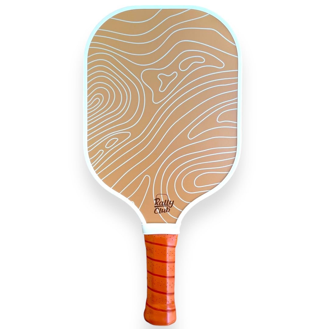 Pickleball Paddles for Men Women | Carbon Fiber Polymer Honeycomb Composite Core | Lightw…