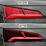 SlickMod PreCut Vinyl Smoke Tint for 2018-2020 Audi Q5 SQ5 Tail Light & Reflector (1. Taillight, 20percent Dark Smoke)
