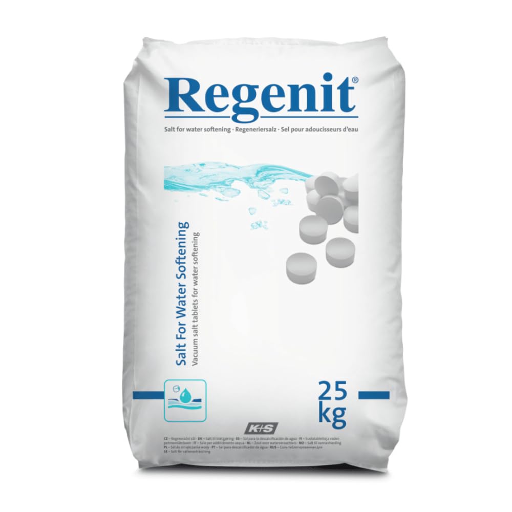 Regeneriersalz Salztabletten - 1 Palette (40 x 25 kg) by well2wellness