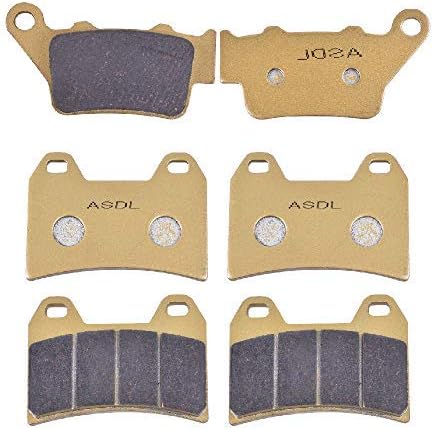N-brand Motorcycle Front and Rear Brake Pads Set for BMW F800 F 800 F800R Chris Pfeiffer Edition 09-11