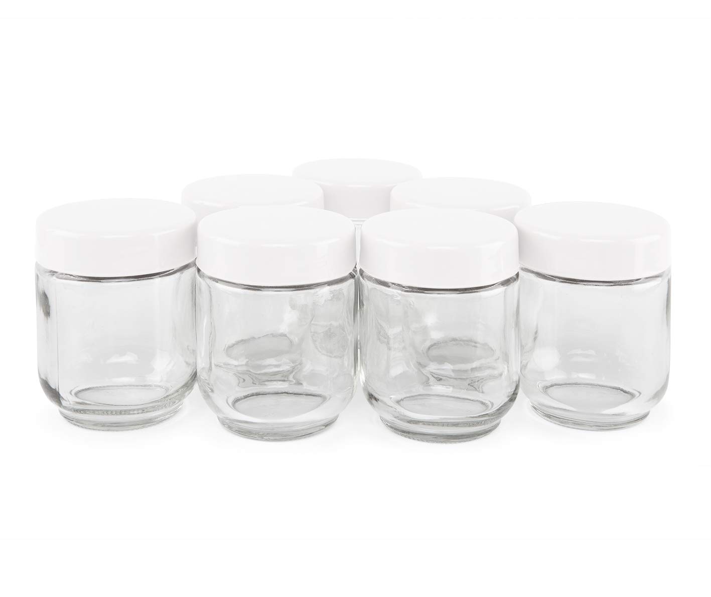 Yogurtiera H.Koenig 7 Vasetti Da 160ml, Programmabile, LCD, Acciaio Inox, 15W