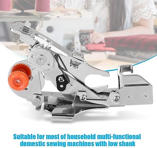 Pie prensatela Ruffler para máquina de coser miniatura 4